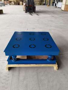 Table vibrante à fréquence variable pour moule à béton de laboratoire Banc d'essai de <span class=keywords><strong>vibration</strong></span> du béton/machine d'essai vibrante - Product Image 5