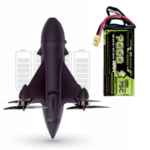 แบตเตอรี่โดรนรุ่น Ai Model ขนาด 5 นิ้ว 7 นิ้ว 10 นิ้ว ความเร็วสูง พร้อมแบตเตอรี่ Interceptor ความจุ 1400-7000mAh สำหรับโดรน Interceptor - Product Image 2