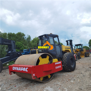 Good Condition <b>Used</b> Dynapac CA251D Single Drum Vibratory <b>Roller</b> with Diesel Engine 2022 Model Low Hours 315KW Power for Sale - Product Image 4
