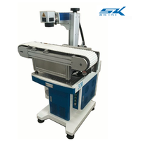 Machine à graver pour conception de bijoux de bureau, pour conception de stylo à chaîne en or, avec courroie convoyeur