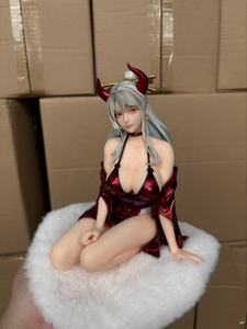 SE7ART Belle fille modèle d'anime Sculpture 3D <span class=keywords><strong>Figurine</strong></span> Résine écologique Kimono Yamato <span class=keywords><strong>Kaido</strong></span> One Piece Pose assise Ornement - Product Image 4