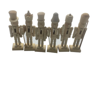 Hoye Thủ Công DIY dang dở <span class=keywords><strong>Nutcracker</strong></span> Trẻ Em Tay Sơn Gỗ <span class=keywords><strong>Nutcracker</strong></span> 12Cm - Product Image 2