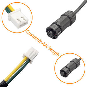 Harnais de câblage 12V personnalisé OEM pour moteur de machine, isolation PVC, indice de protection IP66, pour automobile, moto et appareils électroménagers - Product Image 3