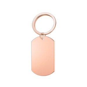 Wholesale TM TMKR002 DIY Stainless Steel <b>Dog</b> <b>Tag</b> Keychain <b>Custom</b> Various Colors Lightweight Luxury Fashionable Anti-Lost - Product Image 3
