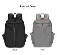 Mochila Escolar de Diseño Casual Unisex con Logotipo Personalizado de Fábrica, Estilo Clásico Moderno, Forro de Poliéster Oxford, Cierre Impermeable