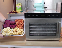 Nieuwe 220V Kleine Voedseldroger Voor Het Drogen Van Fruit Zoals Sinaasappels En Bananen