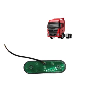 Pièces détachées de camion de haute qualité, lampe de camion 24V, feux latéraux de camion (rouge et vert), adaptés à diverses marques de camions - Product Image 4