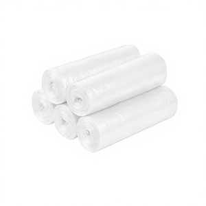 ถุงขยะพลาสติก HDPE ลดราคาพิเศษ ขนาด 24×32 นิ้ว หนา 20 ไมครอน สีขาวใส ทนทาน แบบลายนูน ขนาด 12-16 แกลลอน สำหรับใช้ในครัวเรือน - Product Image 1