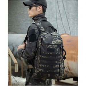 Sac à dos de randonnée tactique personnalisé 45L en Oxford camouflage, antivol, imperméable avec doublure en polyester – Nouveauté 2025 – Vente Flash - Product Image 2