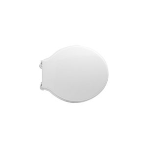 Copriwater Allungato a Sgancio Rapido per Sbordoni Palladio White Vase, Chiusura Ammortizzata con Telecomando, Materiale in Resina di Legno - Product Image 1