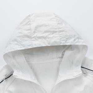 Модная легкая водонепроницаемая куртка с застежкой-молнией, защита от солнца, одежда для кожи, UPF50 + защитный капюшон, рубашка, одежда - Product Image 6