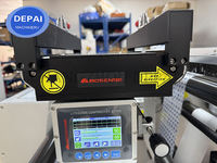 Machine d'impression industrielle multicouche pliable pour autocollants, étiquettes et codes-barres de livrets