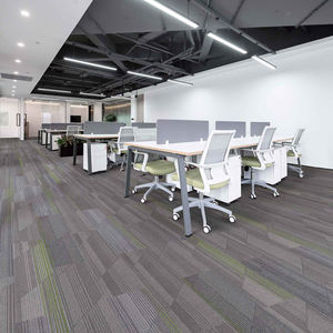 Alfombra cuadrada para interiores, con diseño de rompecabezas, moderna, de polipropileno, con reverso de PVC, para sala de estar y dormitorio - Product Image 3