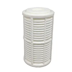 5 10 inch Siliphos Ball Anti scale water filter Cartridge with net cartridge filters for pre filtration