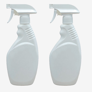 500ml 16oz HDPE đen kích hoạt Phun hộ gia đình rượu làm sạch nhựa phun chai rỗng bao bì - Product Image 5