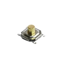 Factory Supply Electronic Tactile Switch Touch 4-pin Metal Copper Head Dustproof IP62 100000 Times 12V 0.05A Digital Height