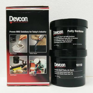 Parche de Acero Plástico Xxt52Devcon 10110 |   Masilla de Reparación de Soldadura en Frío de Alta Resistencia |   Agente de Reparación Industrial Resistente a Ácidos y Químicos - Product Image 1