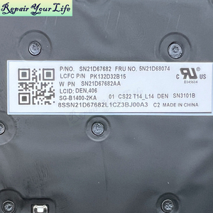 DM <span class=keywords><strong>Denmark</strong></span> Backlit bàn phím máy tính xách tay cho Lenovo ThinkPad p14s Gen 3 T14 L14 Gen 3 T14 Gen 4 sn21d67682 5n21d68074 với khung - Product Image 4