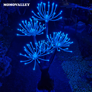 Cho Ip65 Không Thấm Nước PVC Nhân Tạo Hoa An Thần Tiên Thực vật San Hô LED Giáng Sinh Trang Trí Đèn Điện Áp Thấp An Toàn - Product Image 3