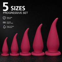 Set de Vibrador de Silicona Líquida para Adultos, Pene Engrosado y Alargado, con Diseño de Dientes de Lobo, Hueco, 100% Impermeable y Ecológico