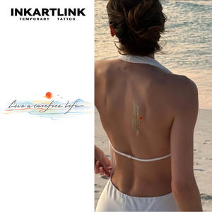 Tatuajes Temporales de Alta Calidad, Fáciles de Aplicar y Retirar, de Larga Duración, en Colores Variados, para la Espalda, Precio al por Mayor - Product Image 3