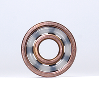 Roulements de skateboard haute performance 608 RS Rose Gold avec balles en céramique Si3N4