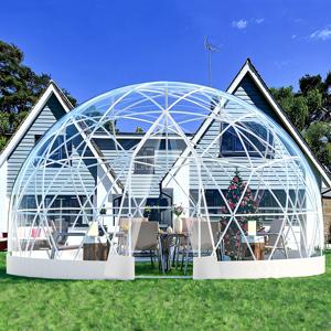 Personalizzabile 4m giardino trasparente esterno Igloo cupola <span class=keywords><strong>tenda</strong></span> semplice stile 8m bolla geodetica Igloo per resort e <span class=keywords><strong>tenda</strong></span> fiera - Product Image 4