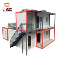 CBOX Maison préfabriquée modulaire mobile de luxe en kit conteneur