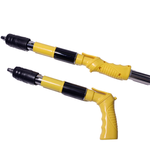 Pistola de clavos <span class=keywords><strong>para</strong></span> concreto con mango giratorio, varilla de extensión de 5 velocidades <span class=keywords><strong>para</strong></span> uso doméstico, remachadora manual de acero de grado industrial - Product Image 3