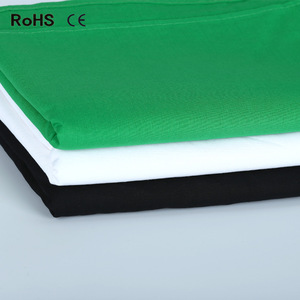 Cotton Background Cloth 3x2m For Clothing Photography Portrait Video <b>Shooting</b> Green White Black - Product Image 1