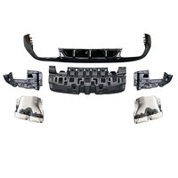 Diffuser Belakang E63S Berkualitas Tinggi untuk Mercedes Benz E Class W238 hingga Gaya E63 Diffuser 2017-2023