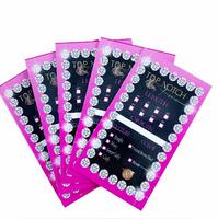 Étiquettes personnalisées en carton pour extensions capillaires, perruques, vêtements, autocollants, cartes cadeaux, cartes de shopping, avec logo personnalisé et film brillant