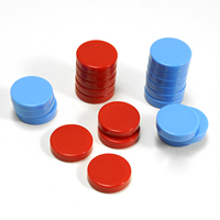 Jetons de poker en résine rouge/bleue, directement de l'usine, gravés/sérigraphiés sur mesure pour les jeux de société