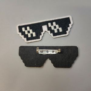 Wholesale Custom 3D <b>Embroidery</b> Patches with Metal & Felt Fabric Eco-Friendly Iron-On for Dad Trucker Hats - Product Image 2