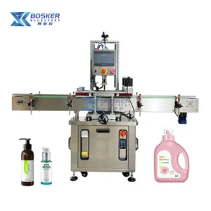 BSK-AX01 shampoo plastic bottle round bottle automatic capping machines screw capping machine