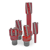 Couronne Colonne Diamant CNC Doigt Bit 25x50mm pour Dekton/Granite/Marbre 1/2 "Gaz Shank Fraise Personnalisé OEM