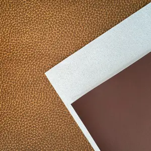 High Quality Imitation Brand Color Printed Leather Designer Man-made Microfiber Silicone Leather