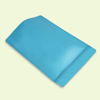 Sac en plastique imprimé noir mat, pochette debout, emballage en papier d'aluminium, sac à fermeture éclair, sacs alimentaires de stockage en Mylar
