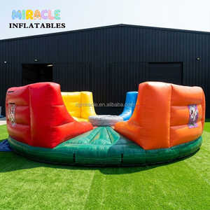 Juego <span class=keywords><strong>Inflable</strong></span> Comercial Hungry Hippo, Brincolín <span class=keywords><strong>Inflable</strong></span> Gigante Interactivo para 4 Jugadores - Product Image 2