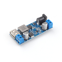 Module de charge USB abaisseur de tension réglable LM2596S 5V 5A, convertisseur abaisseur DC-DC 24V/12V vers 5V, kit module capteur