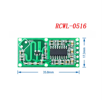 Modul Sensor Gerak PIR Inframerah Piroelektrik Tubuh Manusia HC-SR501 HC-SR505 AM312 SR602 RE200B RCWL-0516 untuk Keamanan