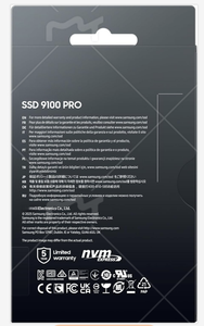 SAM SSD 9100 PRO MZ VAP1T0B/AM 1TB Interne PCIe 5.0x4 NVMe M.2 2280 Vitesse de lecture 14 700 Mo/s 4200 RPM pour l'IA, le calcul et les jeux sur PC - Product Image 4