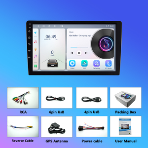 วิทยุติดรถยนต์ระบบแอนดรอยด์ จอสัมผัส 7 นิ้ว แบบ Double <span class=keywords><strong>Din</strong></span> พร้อมฟังก์ชั่นบันทึกภาพหน้า-หลัง สำหรับอุปกรณ์อิเล็กทรอนิกส์ยานยนต์ - Product Image 5