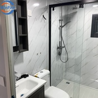 WinFair Tiny House Philippines Cebu, maisons préfabriquées, maison conteneur, maison extensible, 20 pieds, mobile, préfabriquée avec toilettes