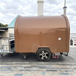 Remolque de Fibra de Vidrio Totalmente Equipado para Cocina Callejera de Snacks y Comida Rápida, Nuevo, Gran <span class=keywords><strong>Venta</strong></span>, Food Truck Comercial Móvil - Product Image 3