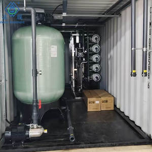 10 m3/H 20 m3/H sistema di trattamento dell'acqua pura containerizzato acqua di mare desalinizzazione RO macchina contenitore <span class=keywords><strong>impianto</strong></span> di <span class=keywords><strong>osmosi</strong></span> inversa - Product Image 5