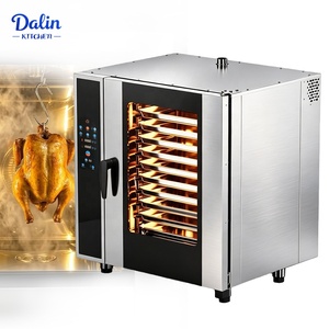 Horno de Convección Eléctrico de 10 Niveles, Horno Combinado con Sonda para Carne, Horno Vaporizador para Restaurantes, Hoteles y Cocinas - Product Image 1