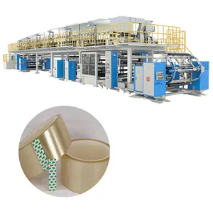 Automatische Spezialbandbeschichtungsmaschine PTFE-Folienband-Beschichtung antistatische Klebe-Laminationsmaschine
