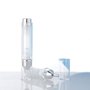 Sang trọng PS ống tiêm huyết thanh ống rõ ràng <span class=keywords><strong>5ml</strong></span> <span class=keywords><strong>10ml</strong></span> 15ml không có không khí mắt chai kem Nhựa mỹ phẩm ống tiêm ống nhỏ giọt Bơm Dispenser chai - Product Image 2