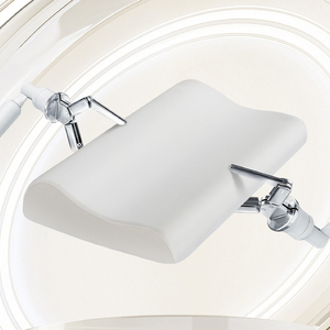 Almohada Cervical de Espuma Viscoelástica para Aliviar el Dolor de Cuello y Hombros - Almohada Ergonómica 2 en 1 con Soporte para el Cuello y Funda Extraíble - Product Image 2